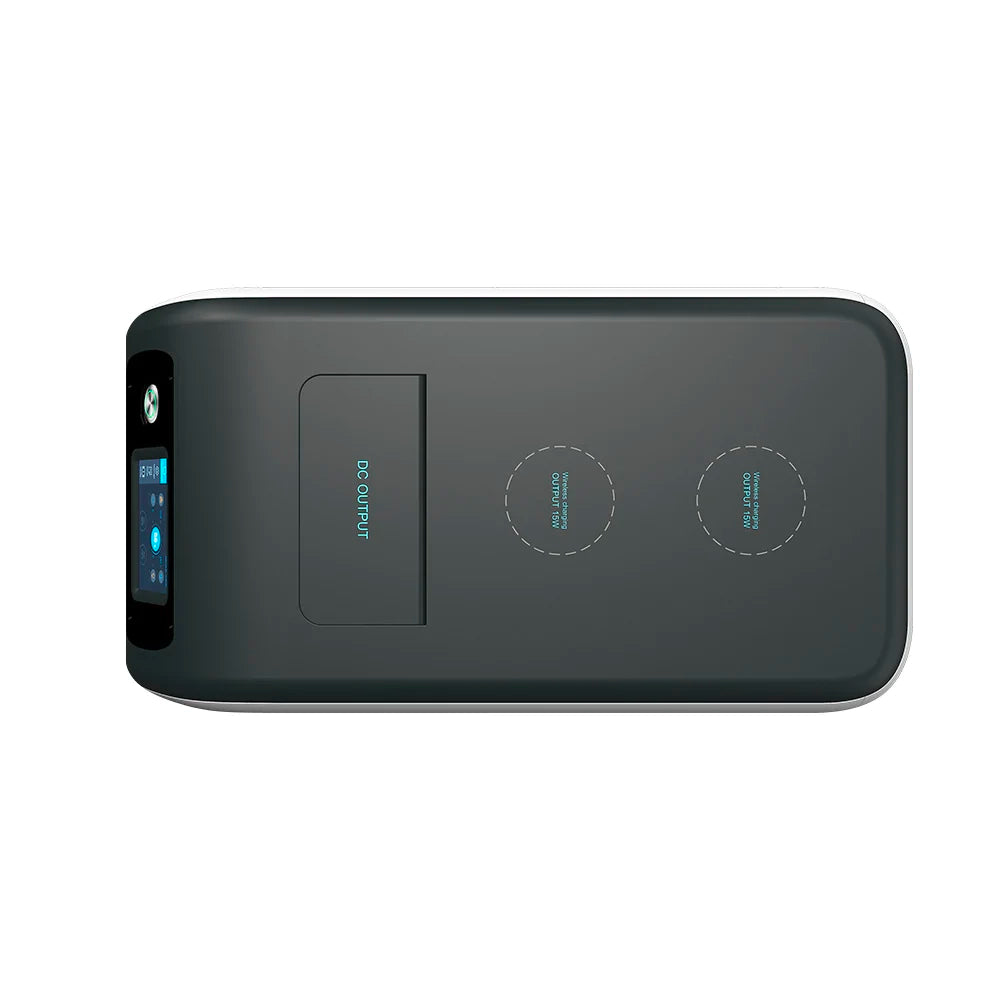Bluetti EP500 top view wireless charging