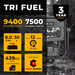 T07573 tri fuel generator features