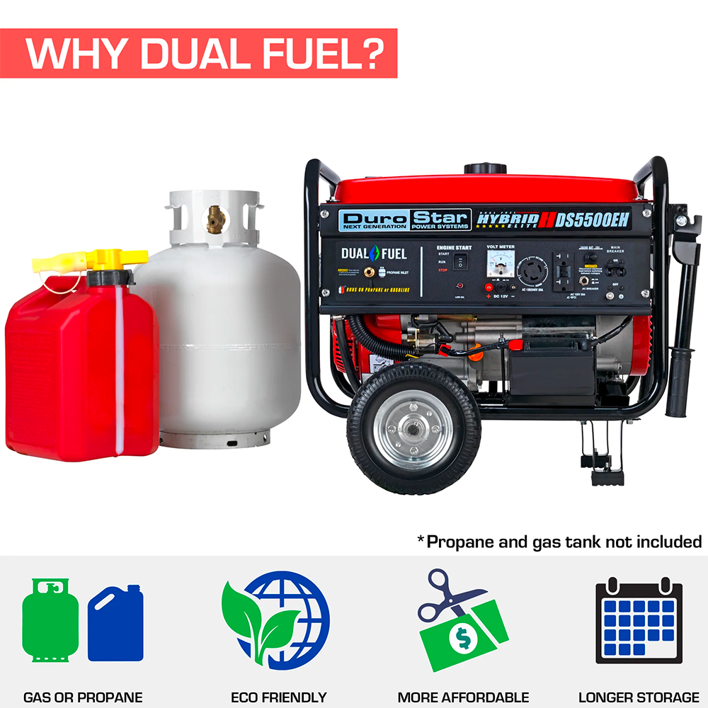 dual fuel power