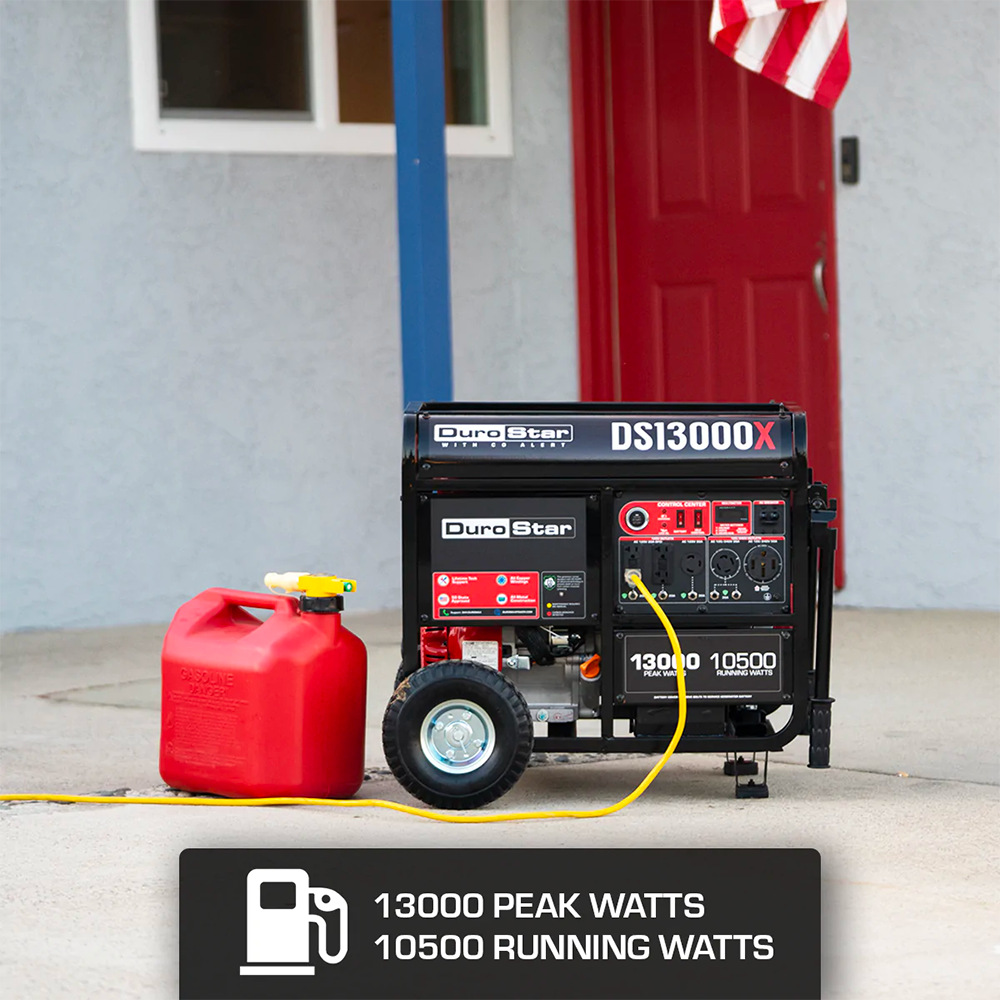 DuroStar DS13000X - 13000 Watt Portable Gas Generator