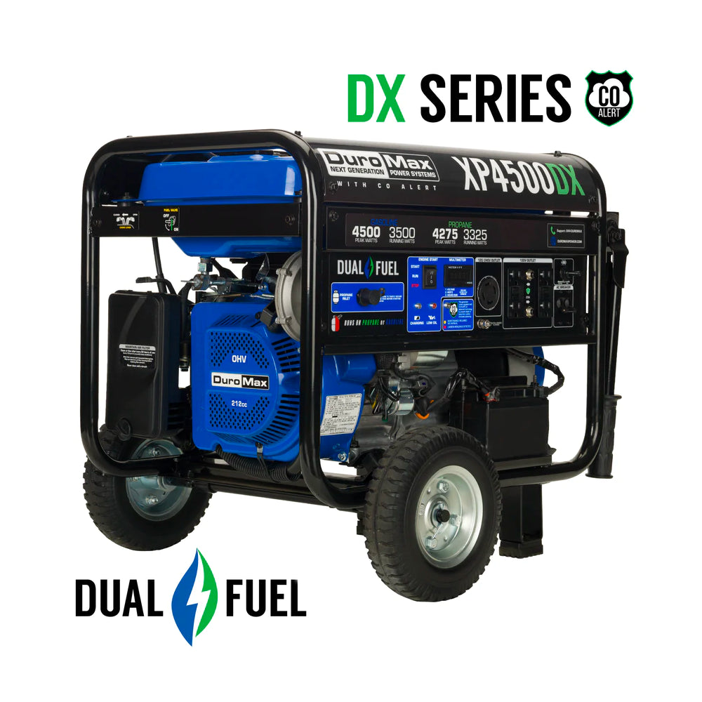 DuroMax Dual Fuel Generator Collection