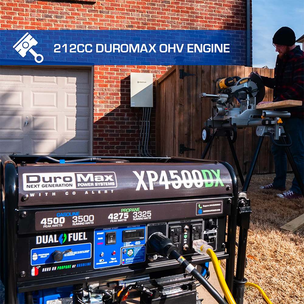     DuroMax XP4500DX engine info