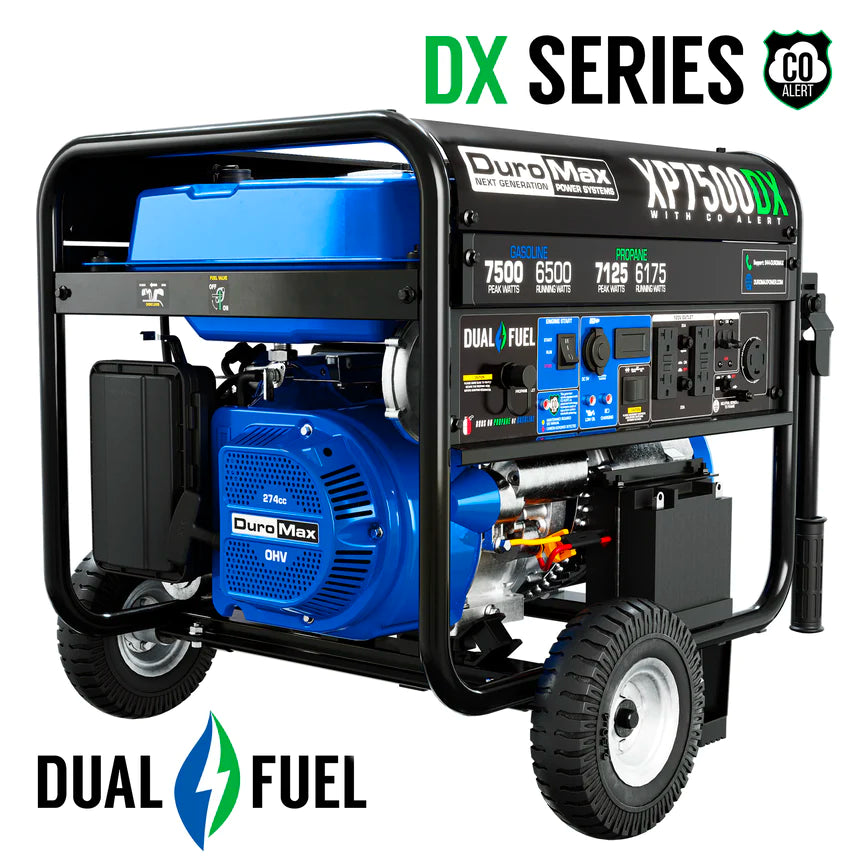 DuroMax XP7500DX generator