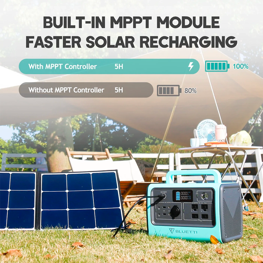 EB70 solar charging portable power station