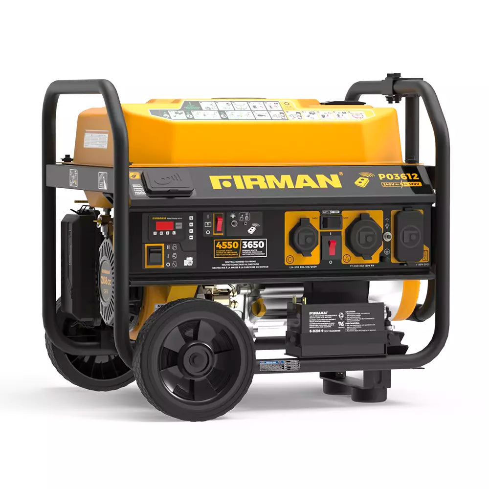 Firman 4550 watt generator P03612