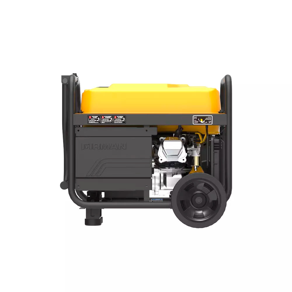 Firman 4550 watt generator rear view