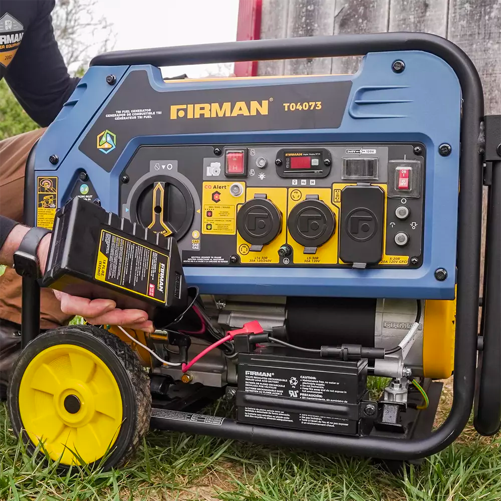 Firman T04073 Tri Fuel Generator - 4000 Watt