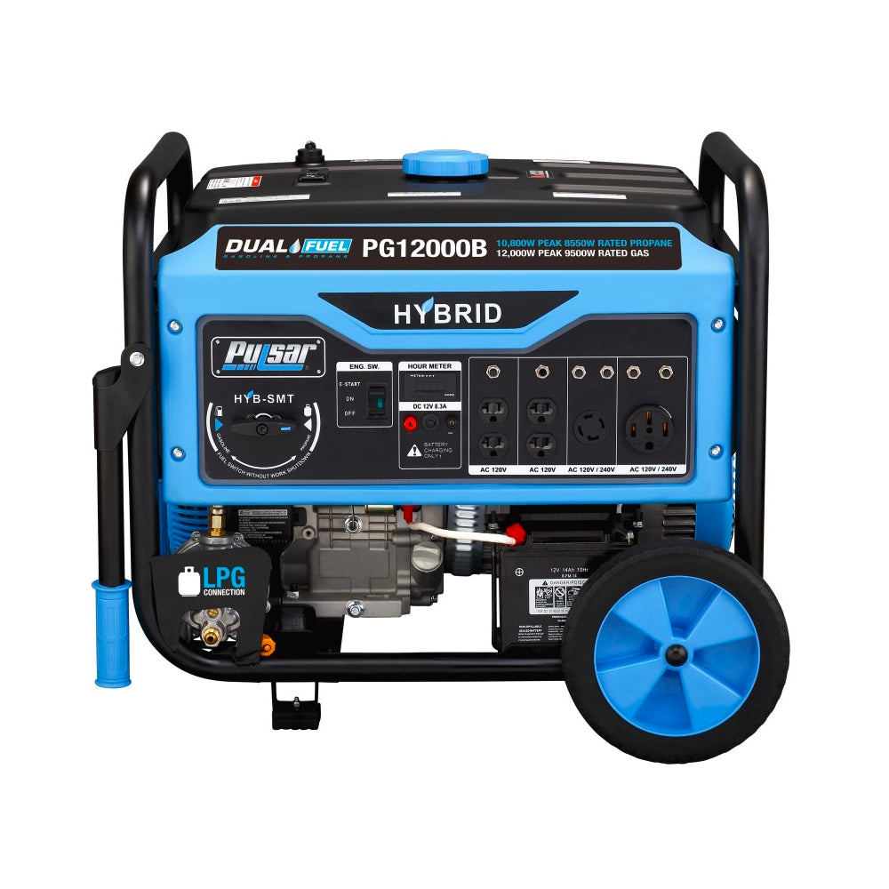 Pulsar 12000 Watt Generator - PG12000B Dual Fuel