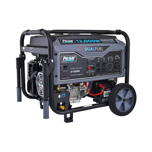 Pulsar G12KBN - 12,000 Watt Dual Fuel Portable Generator