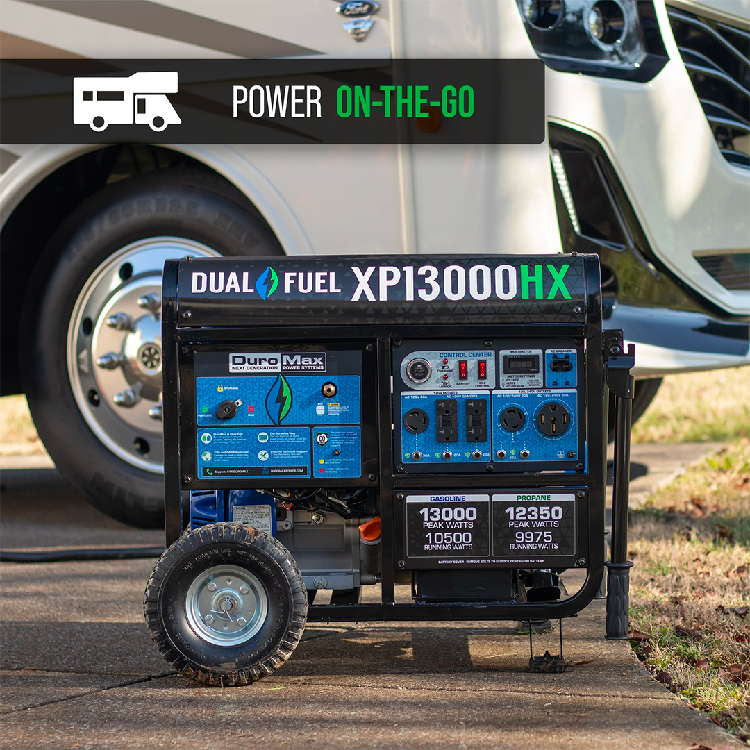 XP13000HX powering rv