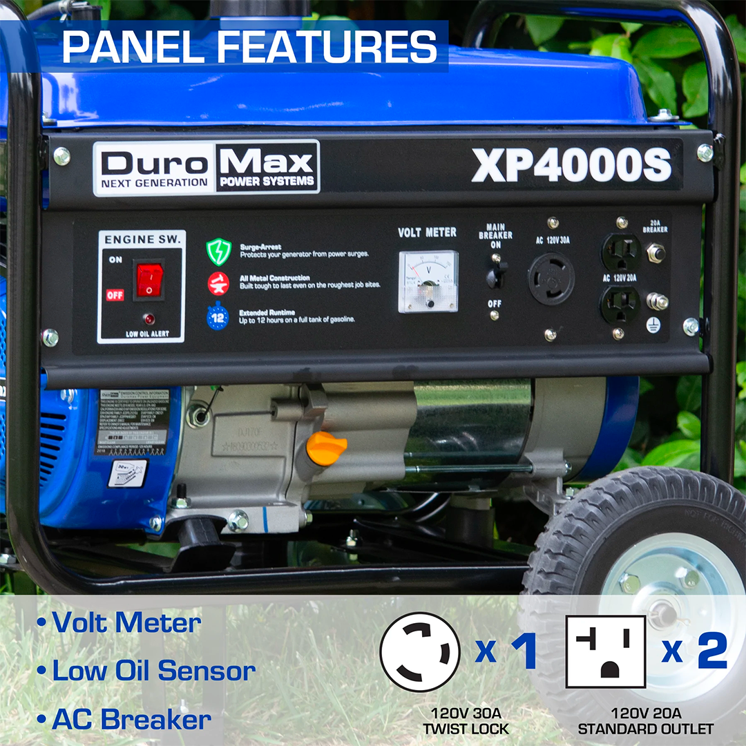 XP4000S panel view