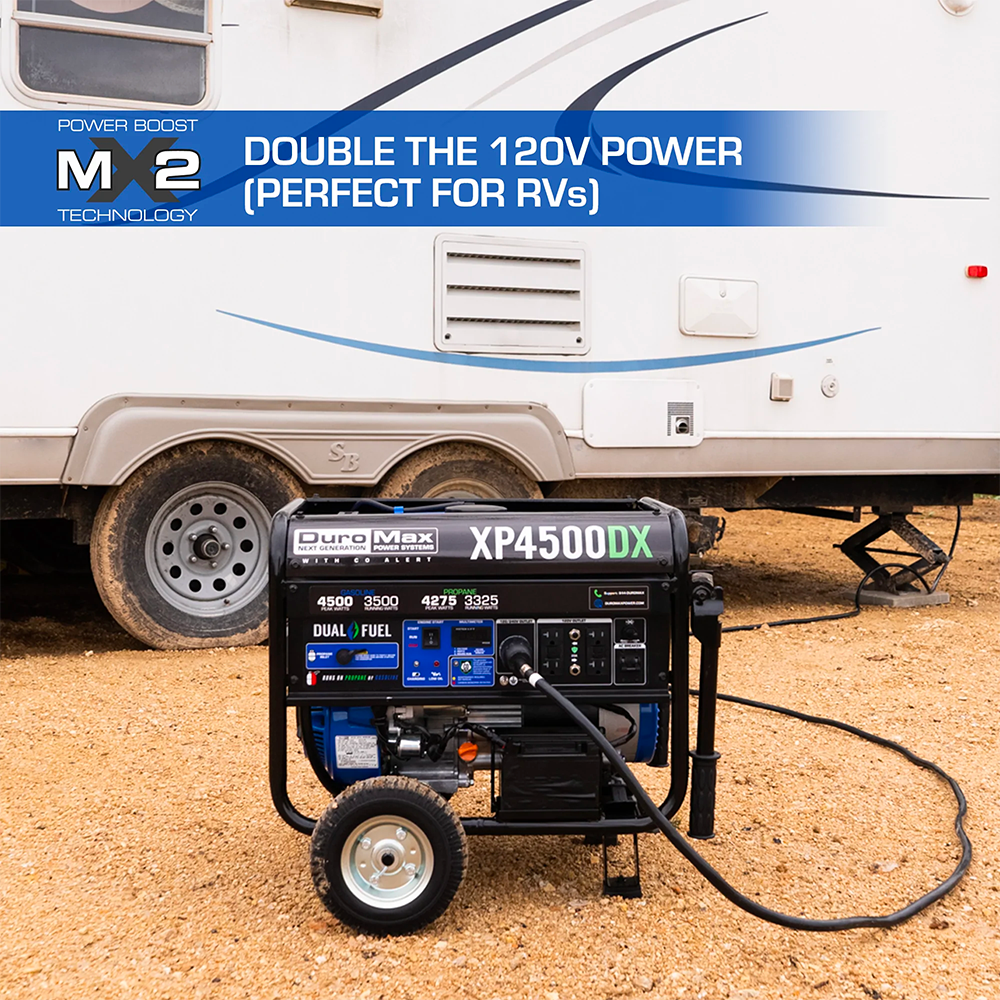 XP4500DX powering RV