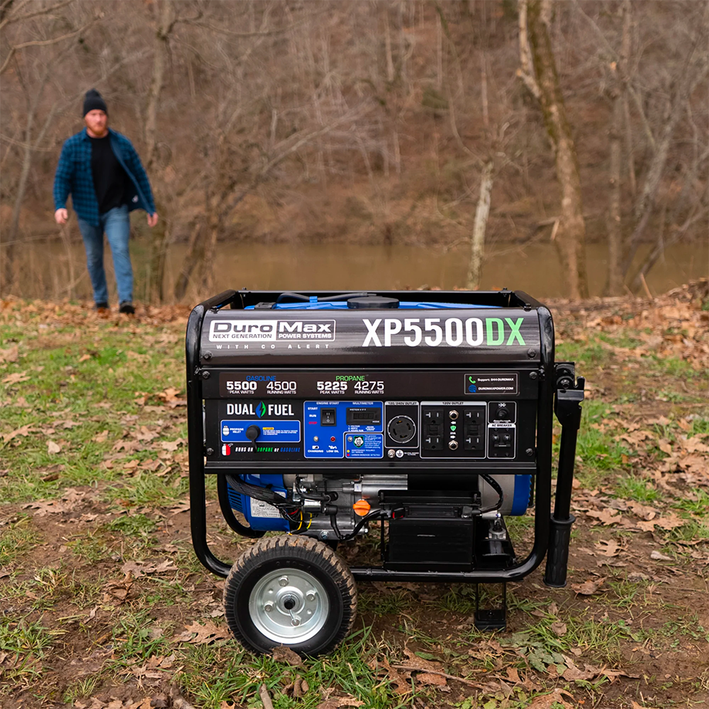 XP5500DX outside in forest